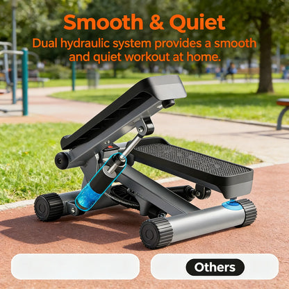 Compact & Smart Stepper for Home Cardio