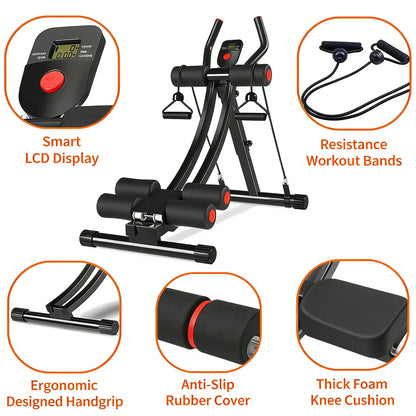 Ab Crunch Assistant with Adjustable Resistance