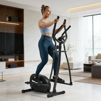 Smart Magnetic Elliptical with Heart Rate Monitor