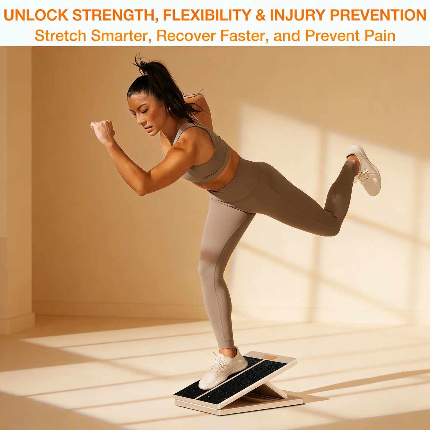 Calf Stretching Wedge with Non-Slip Surface