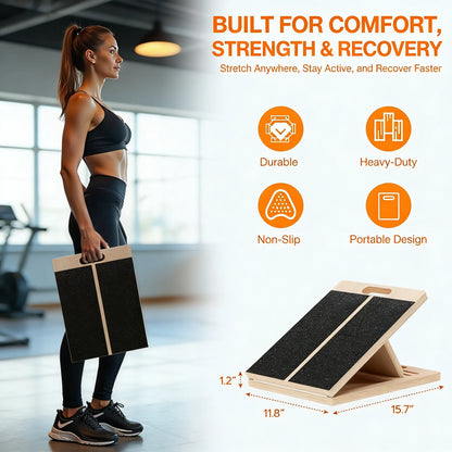 Calf Stretching Wedge with Non-Slip Surface