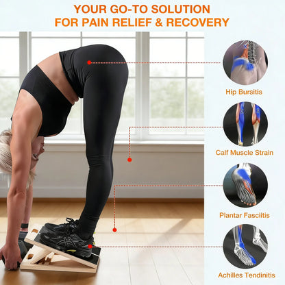 Calf Stretching Wedge with Non-Slip Surface