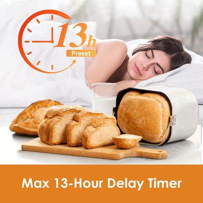 Fresh Bread in 15 Minutes! Automatic Bakery with 15 Programs & Smart Dispenser