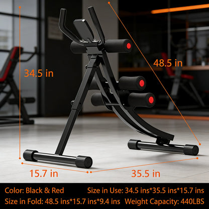 Ab Crunch Assistant with Adjustable Resistance
