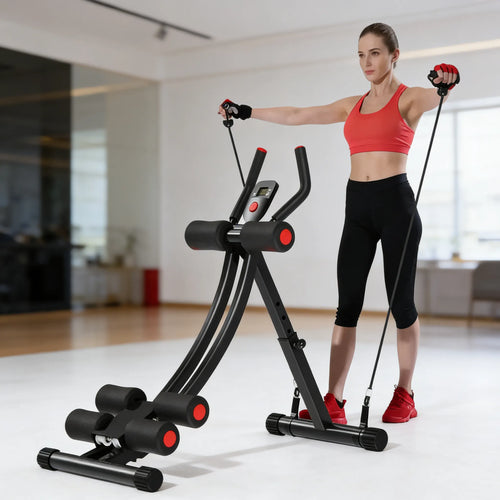Ab Crunch Assistant with Adjustable Resistance